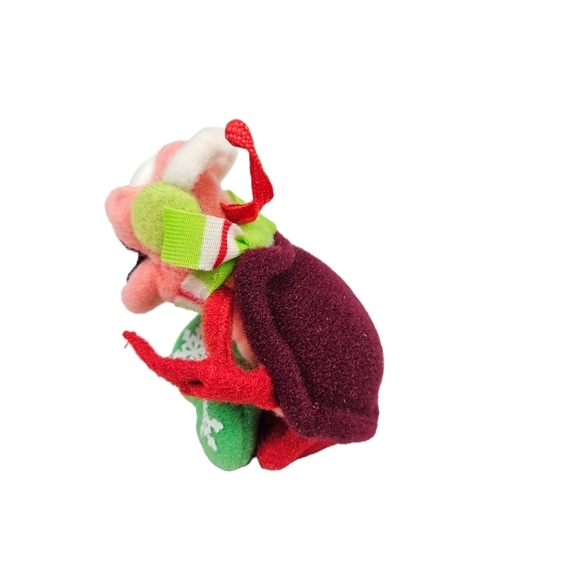 Vintage McDonald's Disney Little Mermaid Sebastian Plush Christmas Ornament - Picture 5 of 9